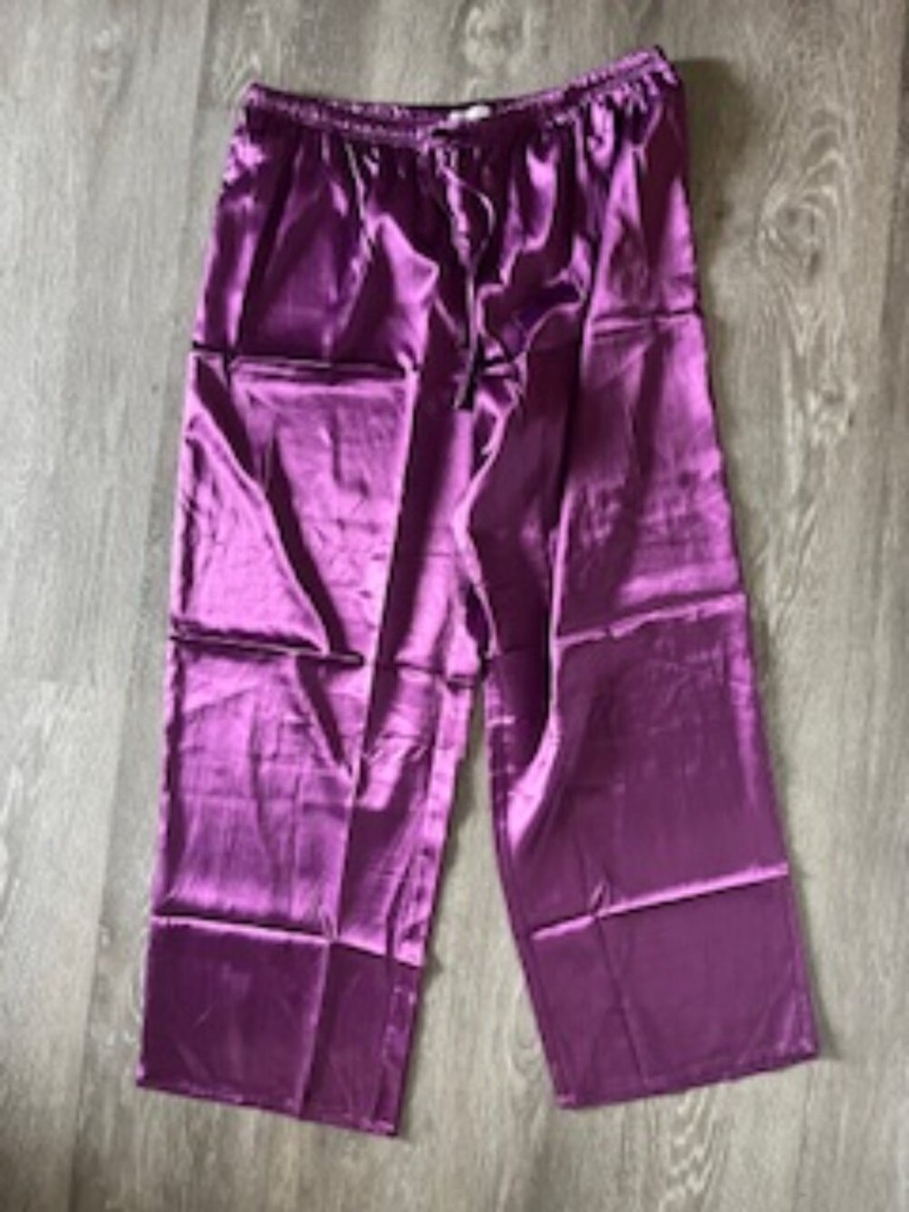 🧡3/15 NWOT Ekouaer Purple Lounge Sleep Pants Women's XL
